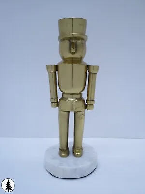 Target Threshold Small Nutcracker Gold Christmas  Seasonal Holiday Soldier • $37.80