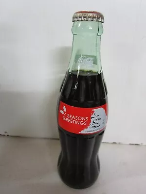 Coca Cola Bottle. Coca Cola Classic 8 Fl Oz Seasons Greetings. No Date From Usa. • $10