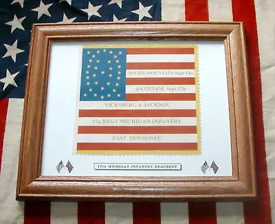 34 Star Flag...American Civil War Flag...17th Michigan • $39.99