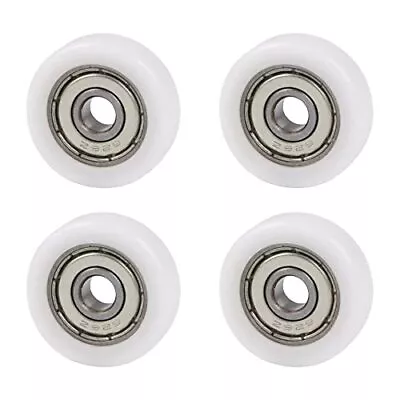 Nylon Round Pulley Track Roller Bearing Wheel 6x26x8mm 626zz Model Load 79kg For • $15.06