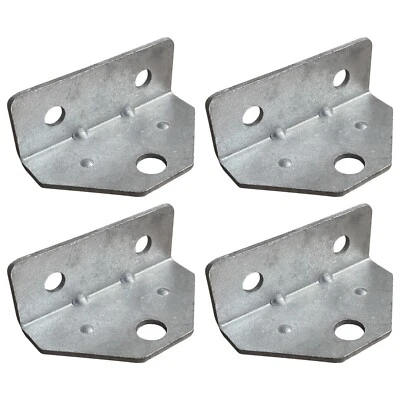 $15.99 • Buy (4) Swivel Top Angle Bracket Bolster Bunk Board Adjustable Boat Pontoon Trailer