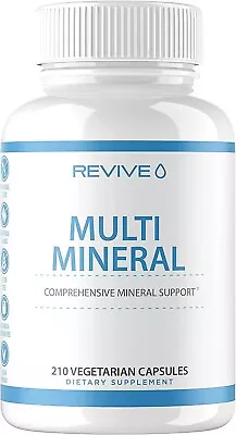 Revive MD Multi Mineral 210 Vegetarian Capsules | Comprehensive Mineral Support • £25.99