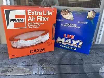 Lot 2 New - 1 FRAM Extra LIFE Air Filter CA326 + 1 Lee Maxi AFL-91 Air Filter • $34.80