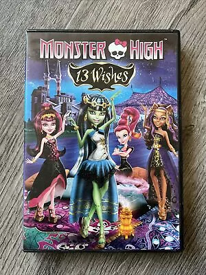 Monster High 13 Wishes (DVD 2013) • $0.99