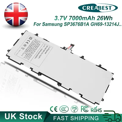 £10.90 • Buy 7000mAh SP3676B1A(1S2P) Battery For Samsung Galaxy Tab 2 10.1 P5110 / NOTE 10.1