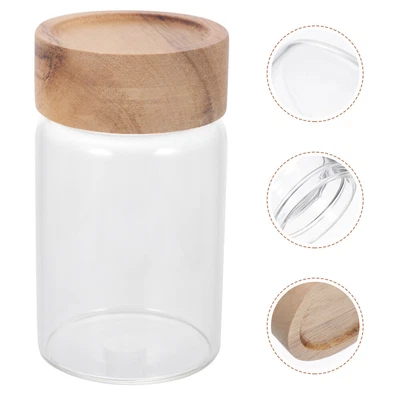 £10.68 • Buy 1 Pc Glass Canning Jars Coffee Storage Tank Candy Buffet Containers Snack