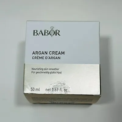 Babor Skinovage Argan Cream Nourishing Skin Smoother 50ml 1.69 Fl. Oz New Sealed • $69.98