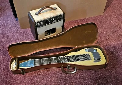 Fender Champion 600 Vintage Tube Guitar Amp & Fender Steel Lap Guitar 1951 • $3500