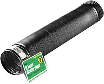 54021 Flexible/Expandable Landscaping Drain Pipe Solid 4-Inch By 8-Feet Plast • $10.31