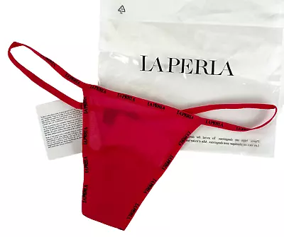 La Perla NWT Auth XS US 1 IT Fuchsia Pink G String Thong Panties Tulle • $57