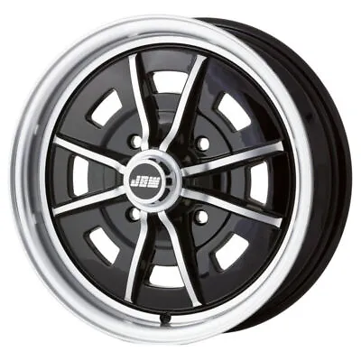 5 X15  JBW Sprint 4 Black/HL Wheels Classic VW Beetle 4x130 Set Of 4  • $560.05