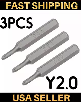 Screwdriver Bits 3pcs 5/32” 4MM Hex Torx Y2.0 Screwdriver Macbook Battery Screws • $7.42