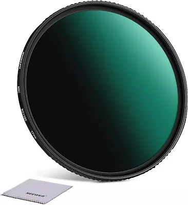 NEEWER 77mm ND1000 Lens Filter 10-Stop Fixed Neutral Density Filter-Au • $33.49