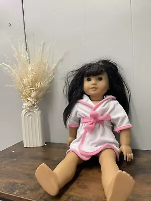 Custom American Girl Doll - Jess Mold Brown Eyes Dark Hair With Bangs • $130