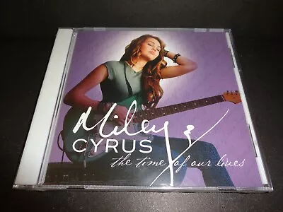 THE TIME OF OUR LIVES By MILEY CYRUS-Rare NEW CD W/ 7 Tracks Feat Jonas Bros--CD • $18.99