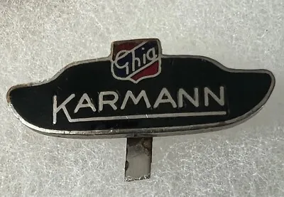 Volkswagen Karmann Ghia Small Emblem Enameled Badge ORIGINAL VW • $15