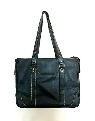 Franklin Covey Black Briefcase Style Bag Classic! • $24
