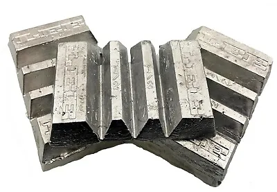 Lee 99.9% Lead Ingots 12.5 Lbs Of 1/2 Lbs And 1 Lbs Ingots  • $41.99