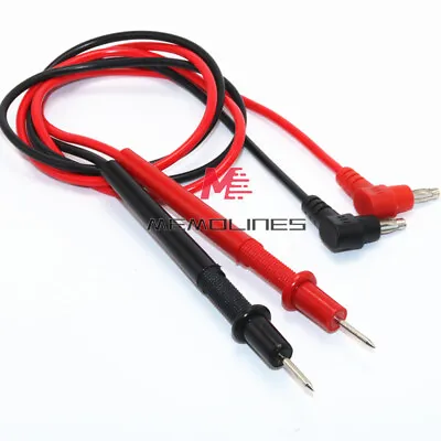 Digital MultiMeter Test Lead Probe Wire Pen Cable 1000V 10A 72CM New • $0.99