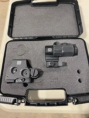 $1000 • Buy EOTech EXPS3-4 Holographic Weapon Sight With G45 STS 5x Magnifier - Black