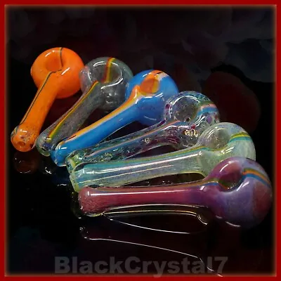 4 In Handmade Mini Pocket Straight Balloon Tobacco Smoking Bowl Glass Pipes • $11.99