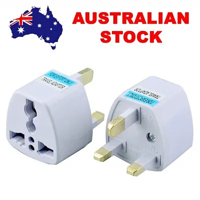 AU NZ US Australia Universal Travel Adapter To UK Singapore HK Socket Plug • $5.99