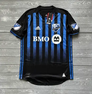 Montreal Impact Home Football Shirt 2018 Player Issue Jersey Adidas Dp4841 Sz M • $47