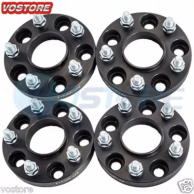 (4) 20mm 5 Lug Black Hubcentric Wheel Spacers Adapters 5x4.5 For Hyundai Mazda • $56.50