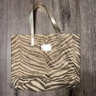 Michael Kors Animal Tiger Print Tote Shoulder Bag Purse EUC • $59.95
