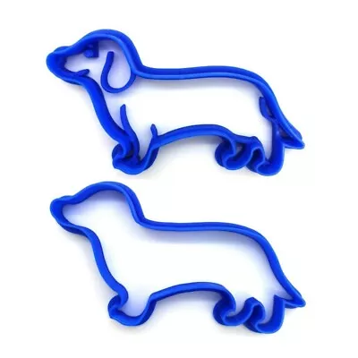 Dachshund Dog Pet 3 In Cookie Cutter Baking Gift 2 Pieces  • £9.64