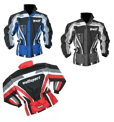 Wulfsport Adult Trial Raid Jacket Motocross MX Leisure Quad Coat Small-2XL • $41.01