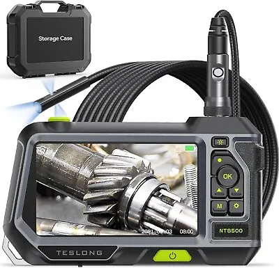 7.9mm Triple Lens Borescope Inspection Camera Industrial Mechanic Endoscope 5M • $259.99