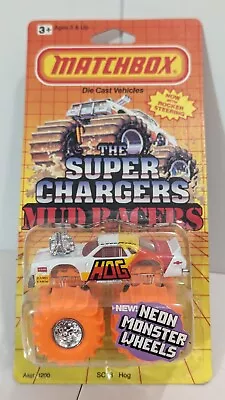 New Matchbox Super Chargers Chevy Prostocker HOG. Mud Racers Monster Truck. SC13 • $26.99