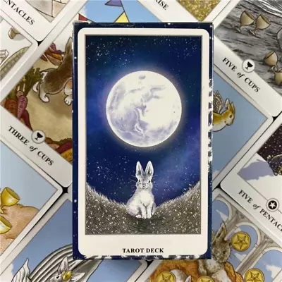 Rabbit Tarot Card Deck [English 78 Cards PDF-Manual] • $10.99