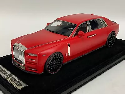 1/18 T&P Rolls Royce Phantom VIII Mansory Edition Red Limited To  10 Pieces • $499.95