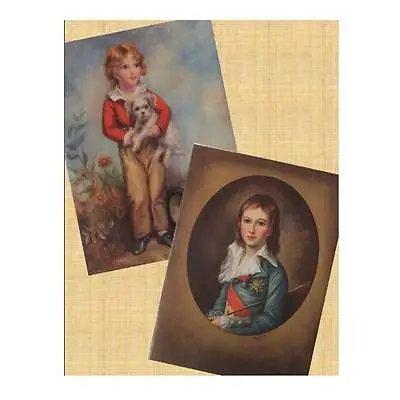 Master Simpson By A.W.Devis & Louis XVII By Vigee Le Brun - Pair Of Lithoprints • $11.09