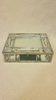 Beveled Glass/Mirrored Trinket Box • $9