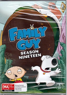 Family Guy Season 19 DVD NEW Region 4 • $25