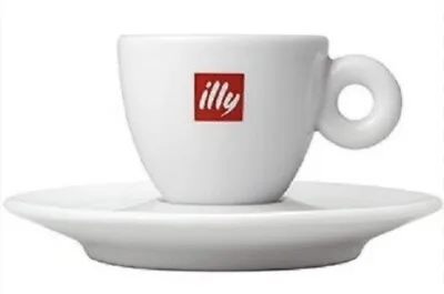 Illy Espresso Cups And Saucers • £46.20
