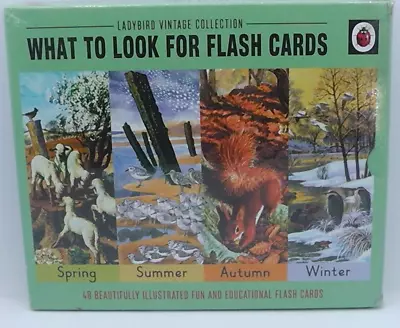 £7.99 • Buy Ladybird Book, What To Look For Flash Cards, Spring, Summer, Autumn, Winter