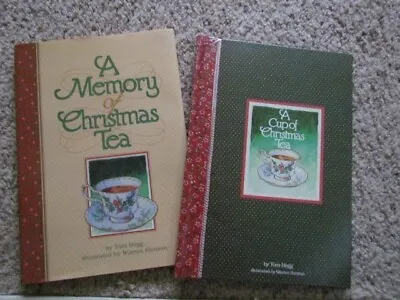 A Cup Of Christmas Tea & A Memory Of Christmas Tea. Tom Hegg Hardcover • $16