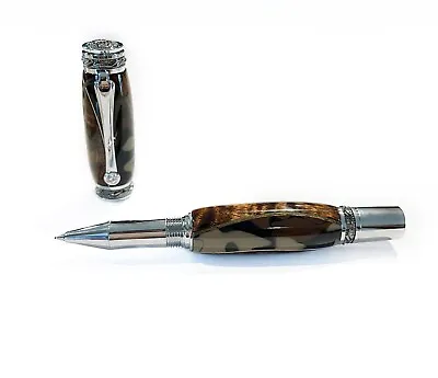 Handmade Majestic Pen In Camo Luxury Writing Pen Mens Gift Military Gift • $109.95