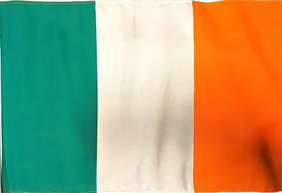 Ireland Country National Flag Irish Tri Colour Sleeved Small 30 X 45 Cm New • £2.75