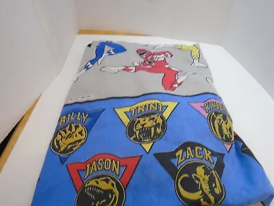 £19.12 • Buy VTG SPRINGS 1994 Saban Mighty Morphin Power Rangers Twin Fitted Sheet