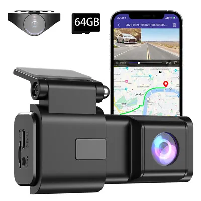 XGODY WIFI UHD 4K/2.5K Dual Dash Cam Front And Rear Night Vision Car Camera Q13B • $55.99