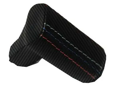 Automatic Shift Gear Knob Cover Carbon Fiber For BMW E30 1981-1991 M Type Stitch • $35.99