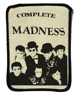 £6.99 • Buy MADNESS - Complete - Old OG Vtg 1980's Printed Patch Sew On Cloth Badge Ska