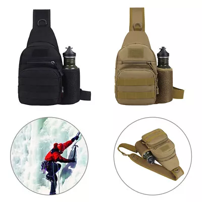 Tactical Shoulder Bag Molle Shoulder Bag BW Chest Bag Military Bag Shoulder Bag • £11.77