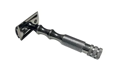 Sword Edge Double Edge Heavy Duty Safety Razor 135g With Box (Stanway Graphite) • £8.99