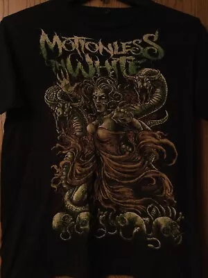 Motionless In White - Black Shirt - Graphic Print - Tultex - 25.5” X 20” • $50